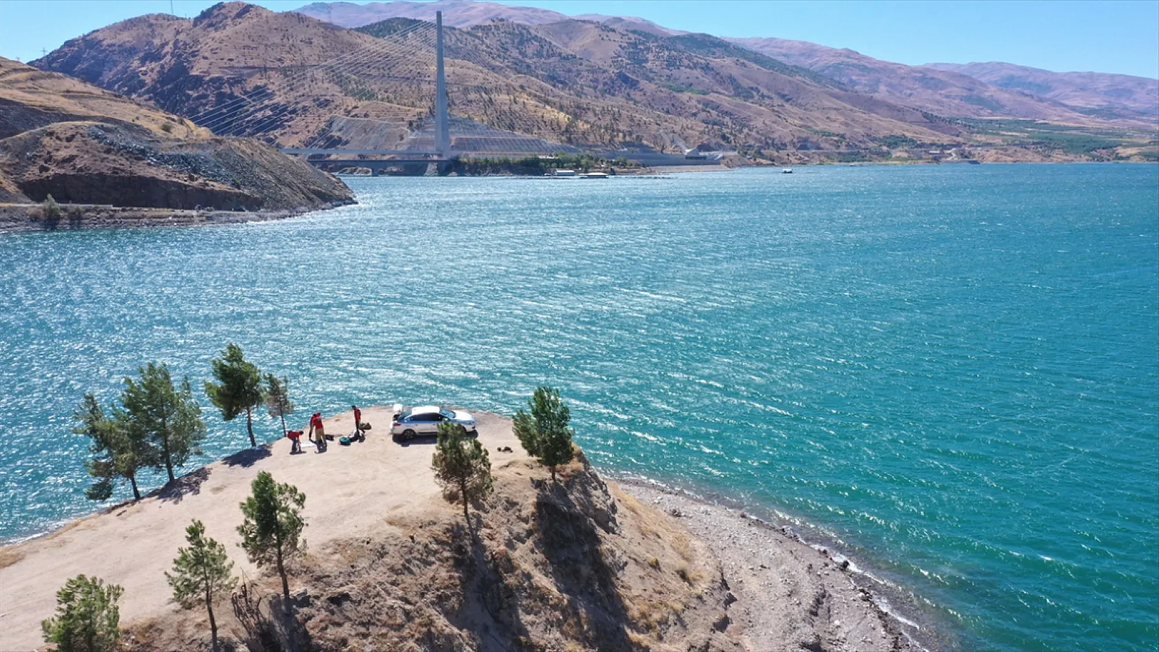 Elazığ'da suların altından medeniyet çıktı