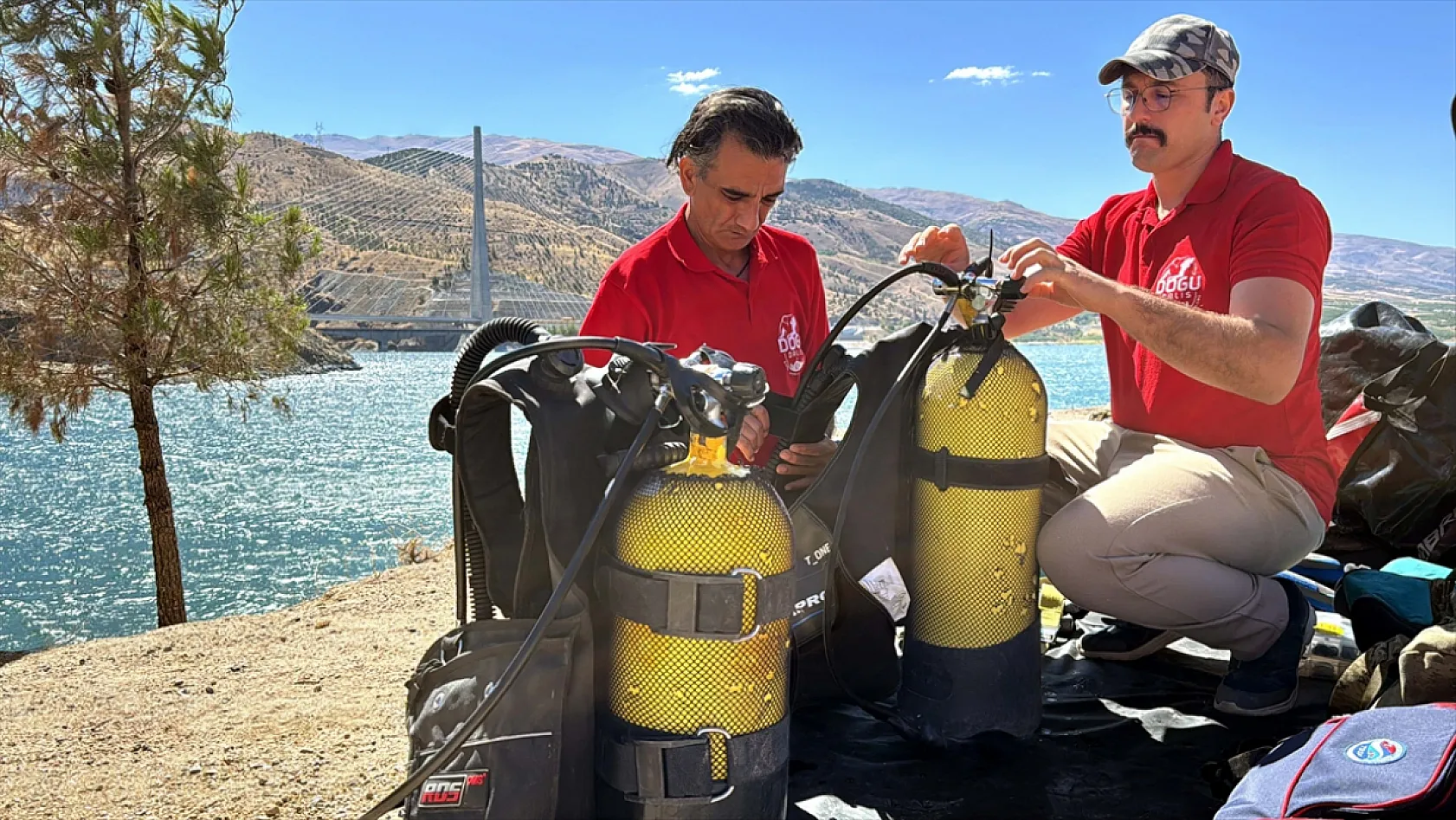 Elazığ'da suların altından medeniyet çıktı