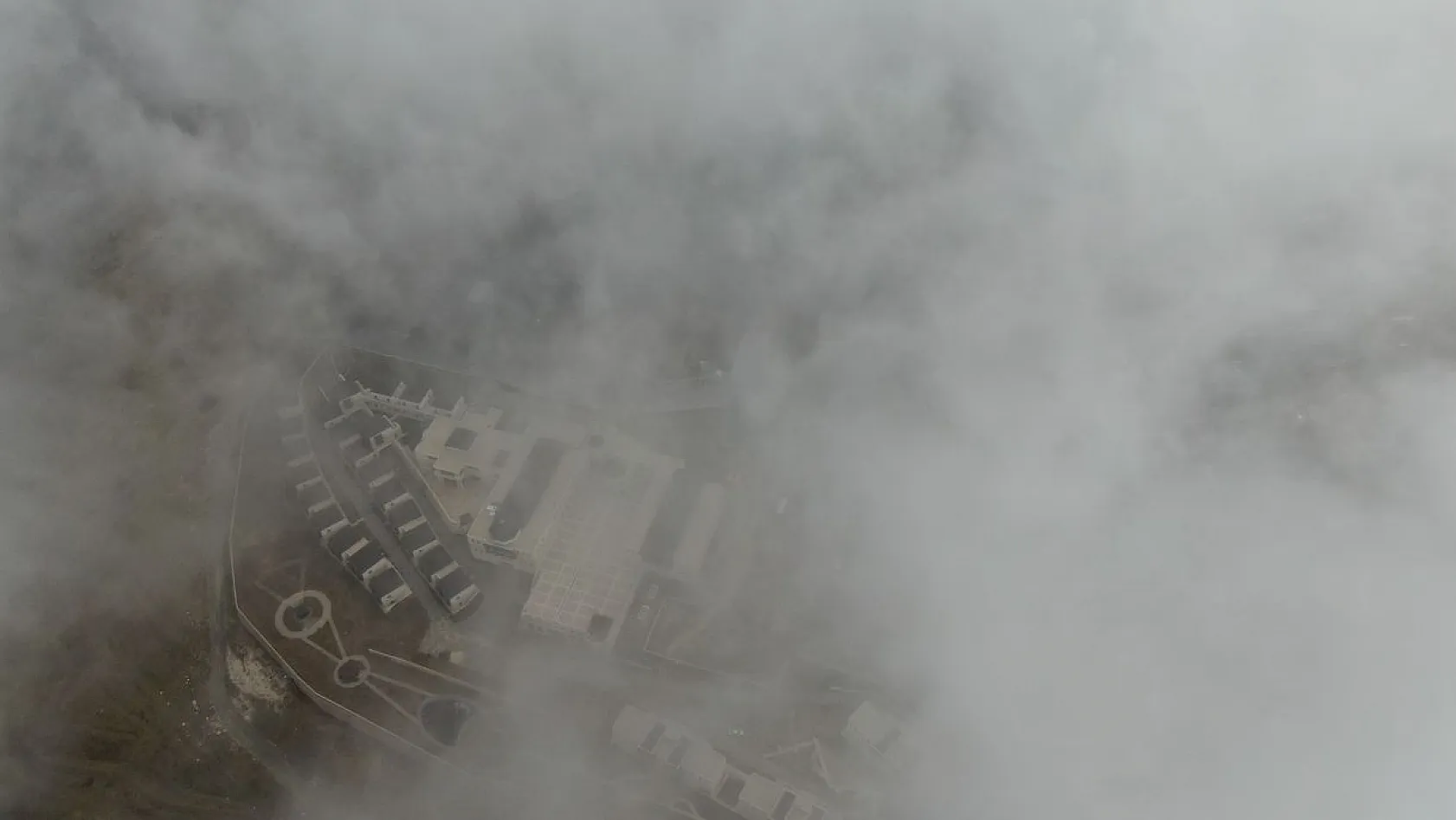 Elazığ'da sis büyüsü