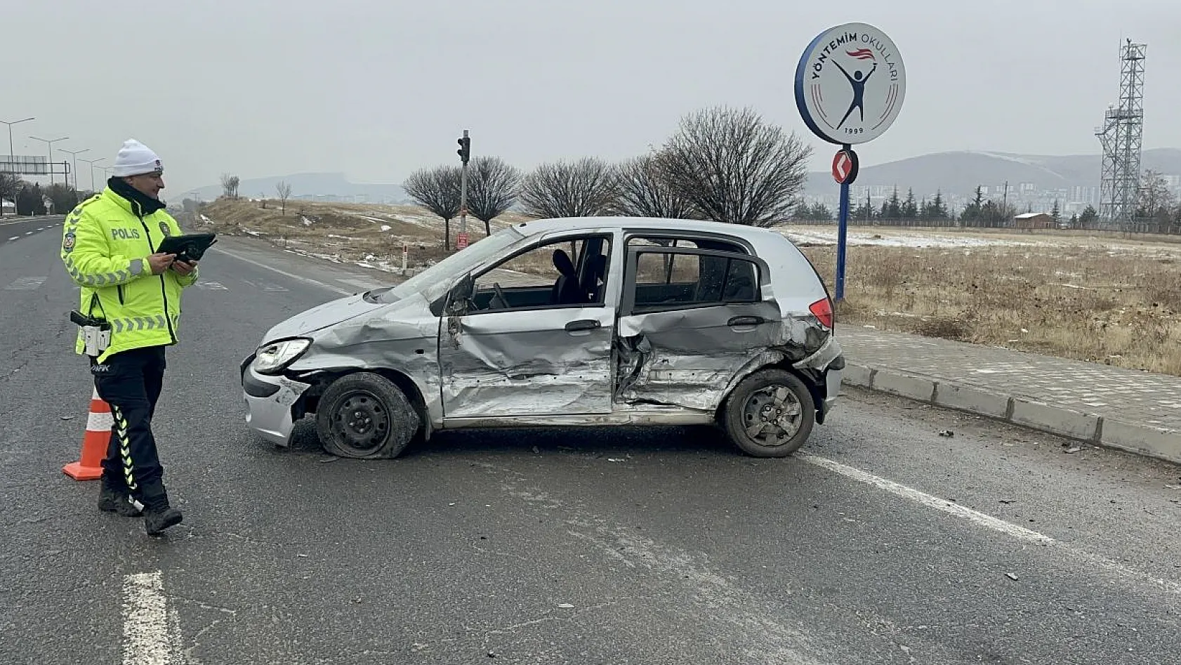 Güney Çevre Yolu'nda trafik kazası
