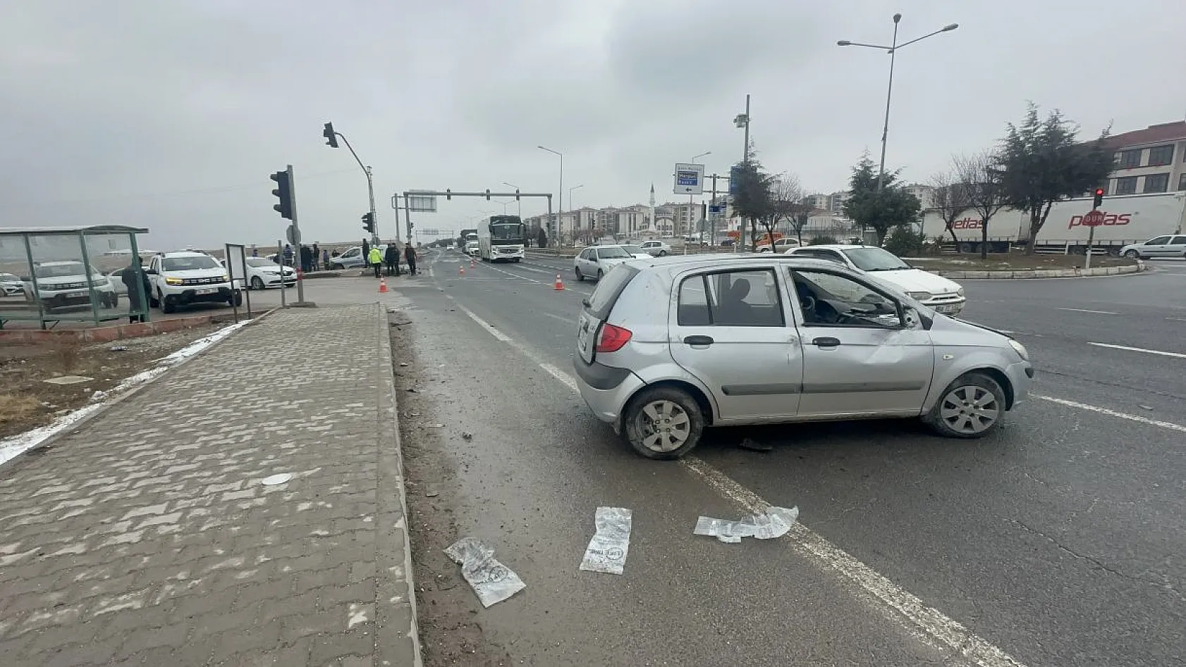 Güney Çevre Yolu'nda trafik kazası