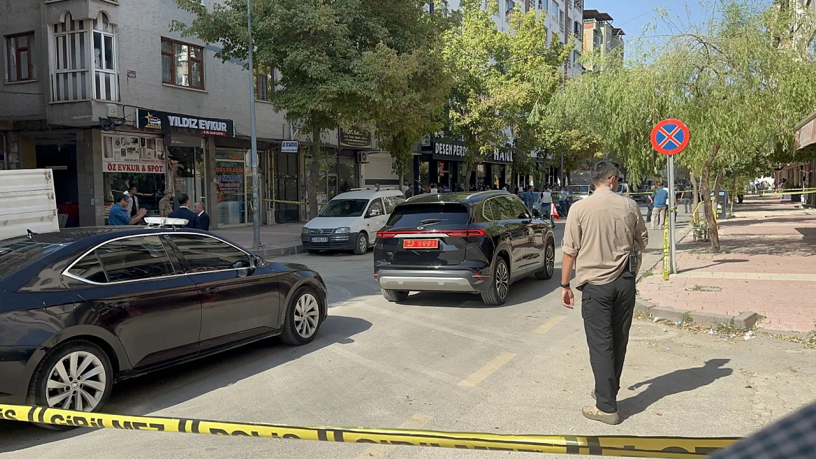 Elazığ'da sokak ortasında dehşet!