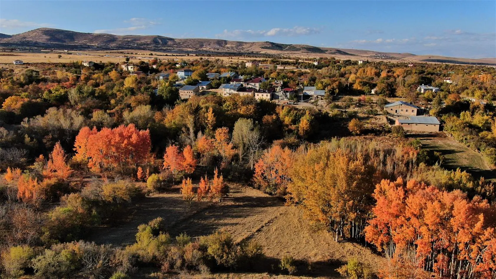 Elazığ'da sonbahar güzelliği