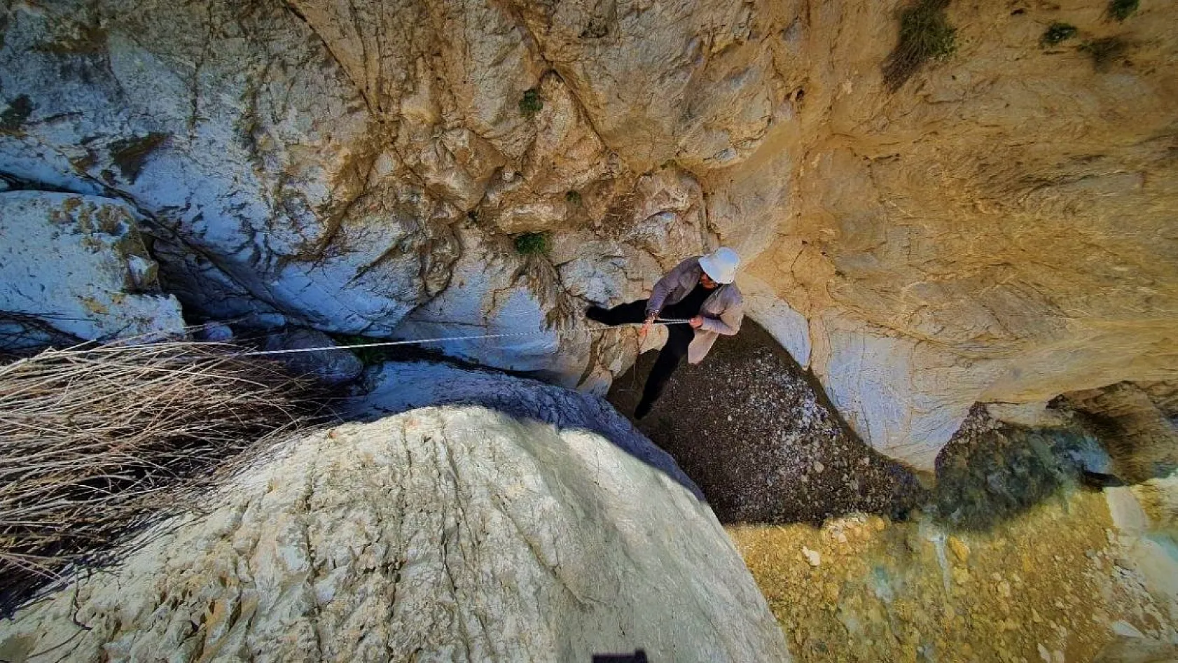 Doğaseverlerin 'kanyon' keşfi