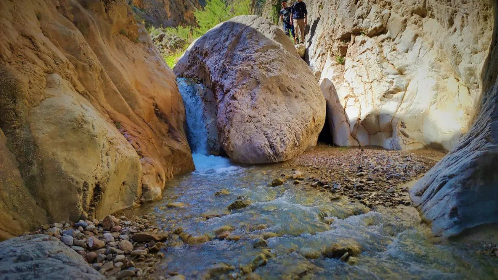 Doğaseverlerin 'kanyon' keşfi