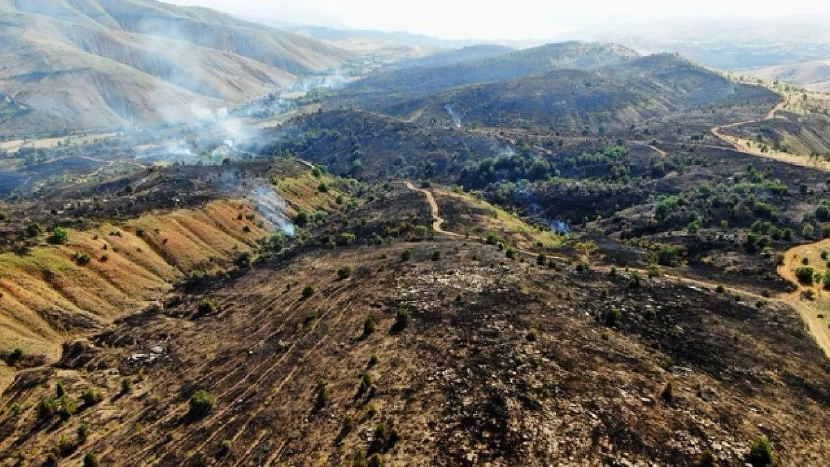 Elazığ'da yangın kontrol altına alındı