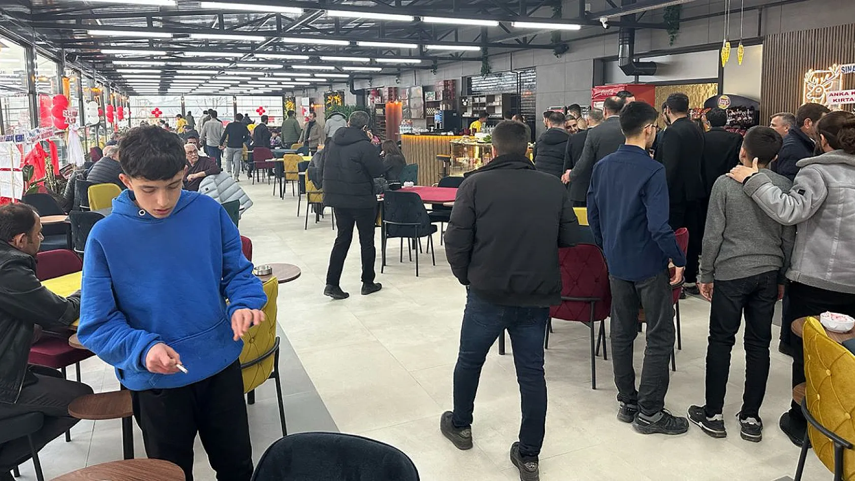 Elazığ'da Geyik Cafe ve Oyun Salonu açıldı