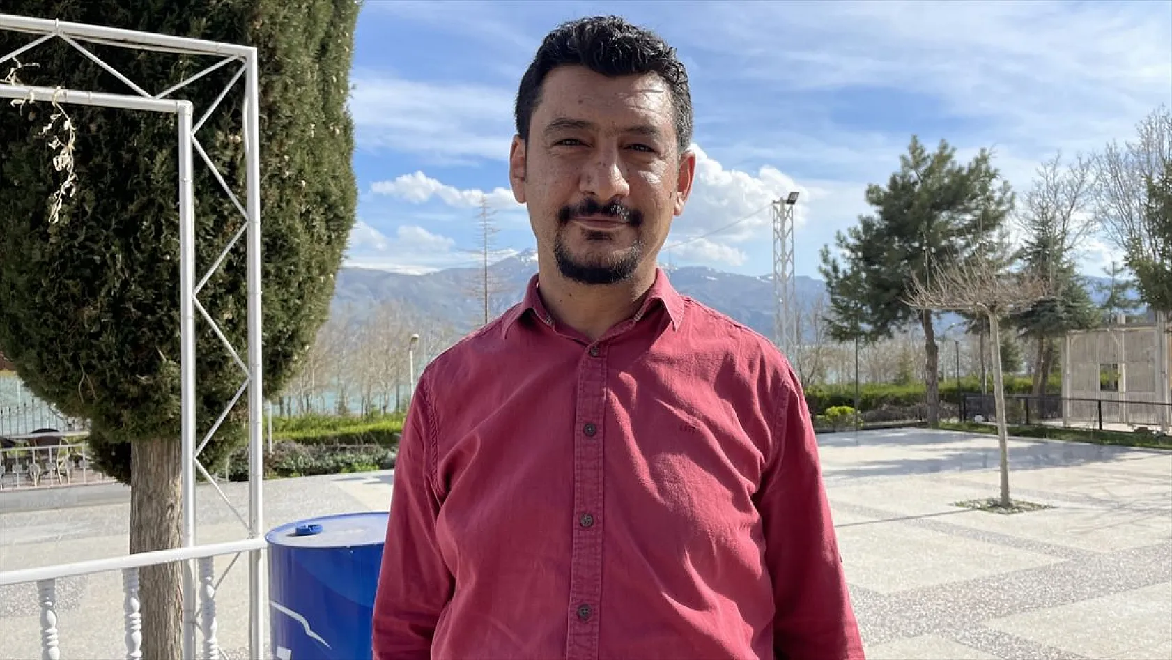 Hazar Gölü doğal güzelliğiyle Ramazan Bayramı'na hazır