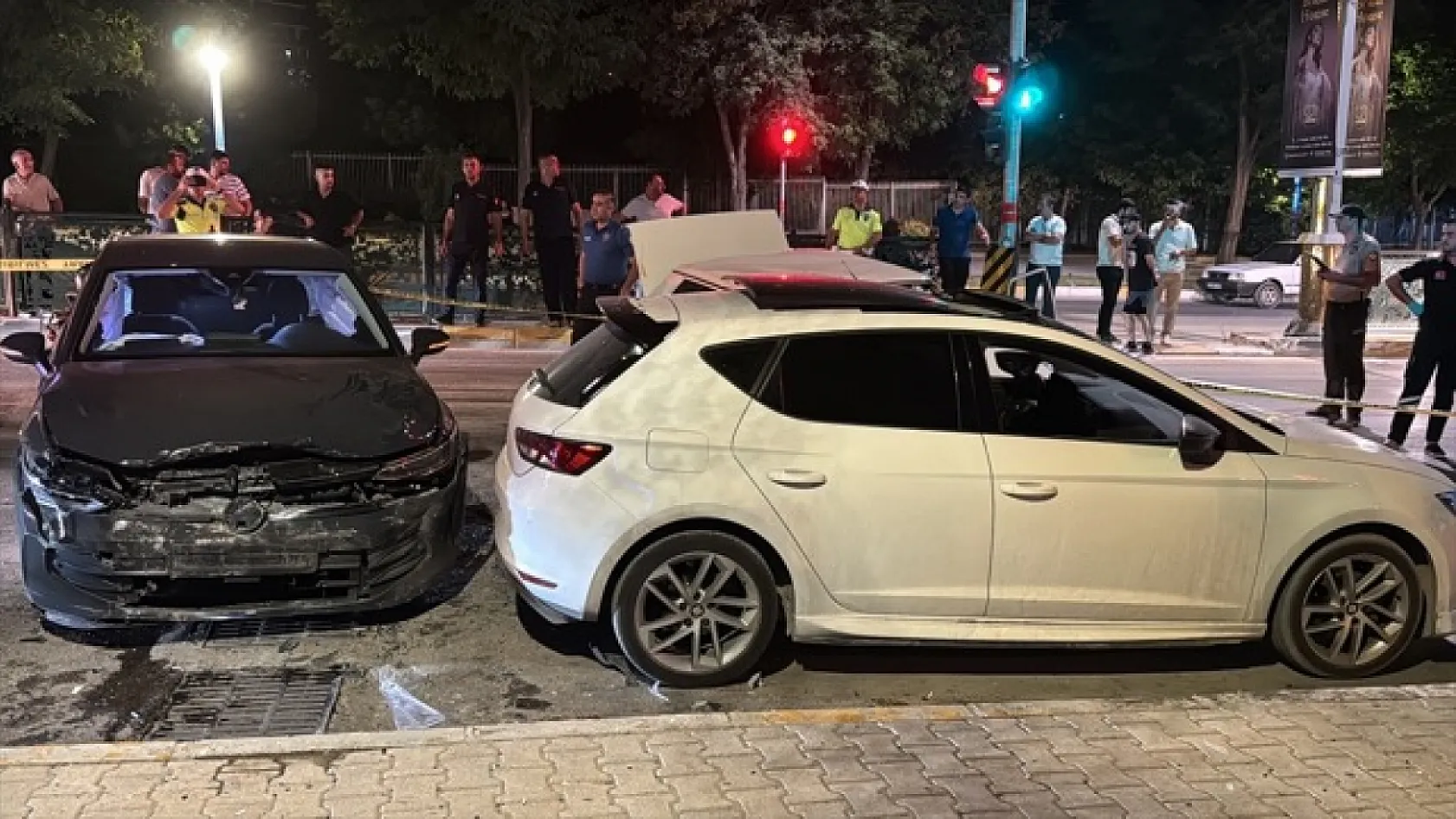 Elazığ'da zincirleme trafik kazası