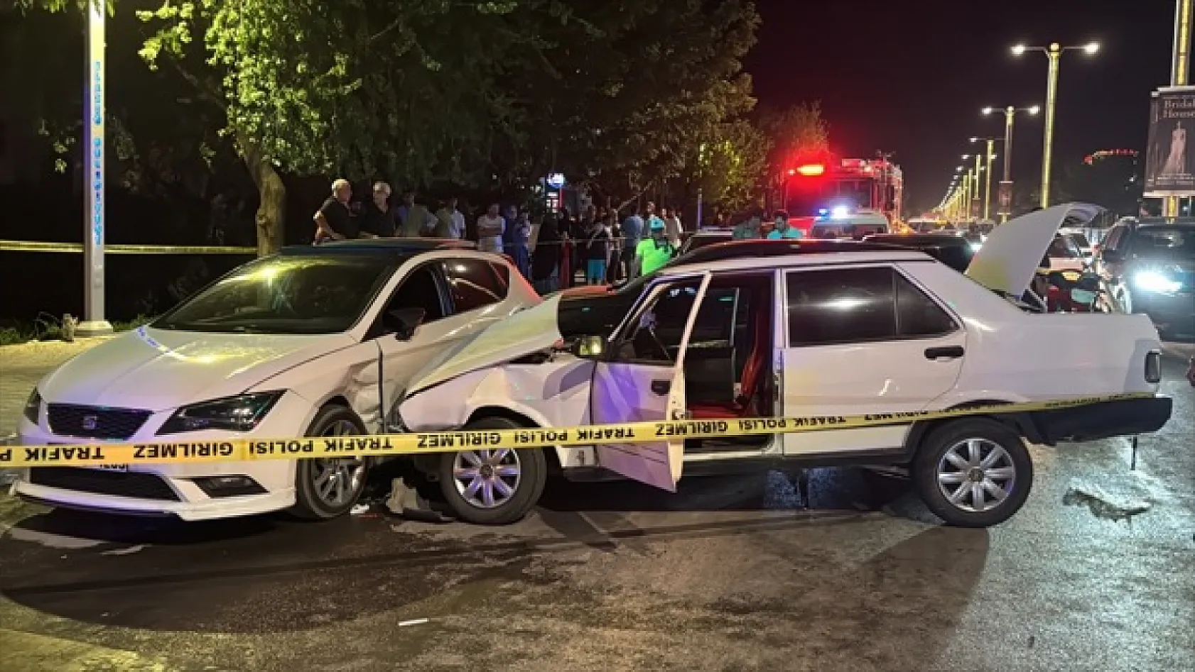 Elazığ'da zincirleme trafik kazası