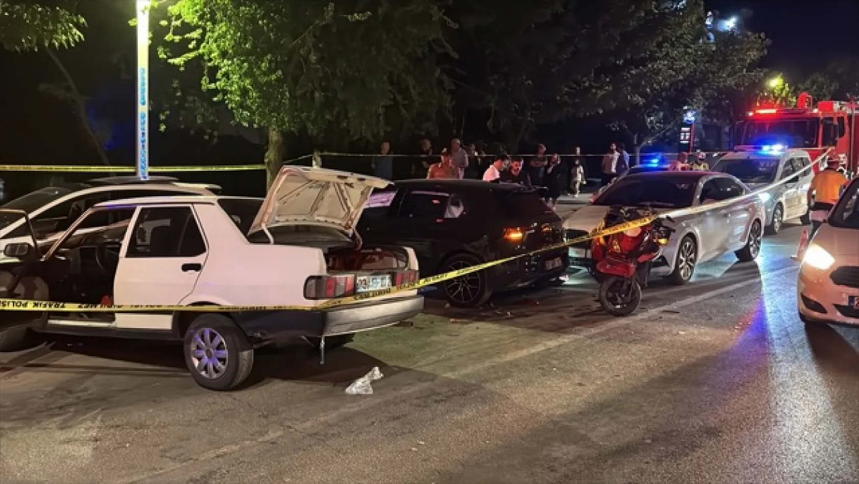 Elazığ'da zincirleme trafik kazası