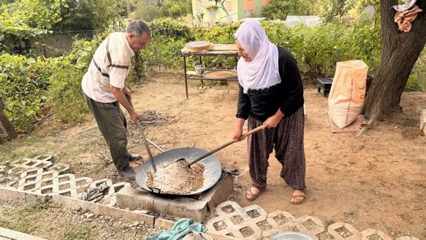 Tescilli 'Ağın Leblebisi'nin yapımına başlandı