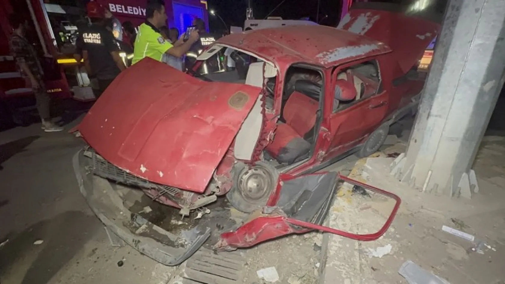 Elazığ'da feci kaza! Yaralılar var