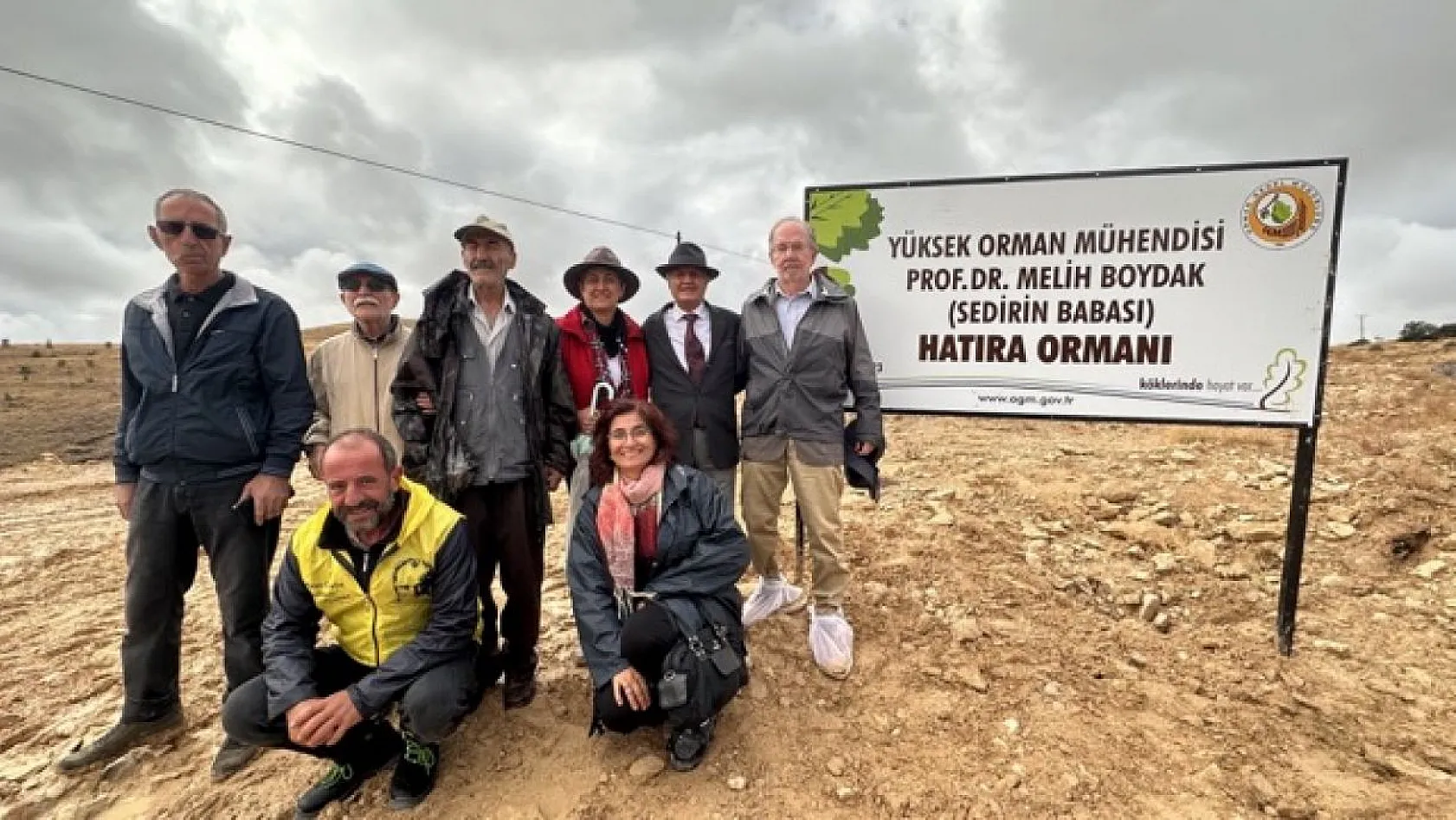 Prof. Dr. Melih Boydak Hatıra Ormanı'na fidan dikildi