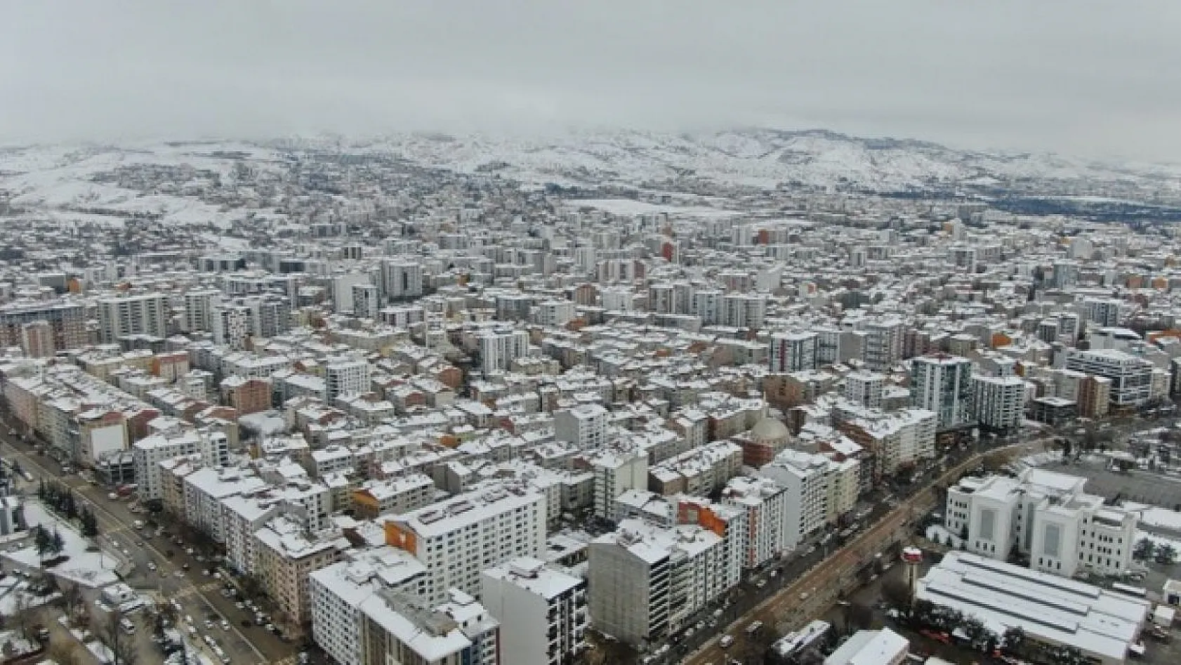 Elazığ'dan eşsiz kar manzaraları