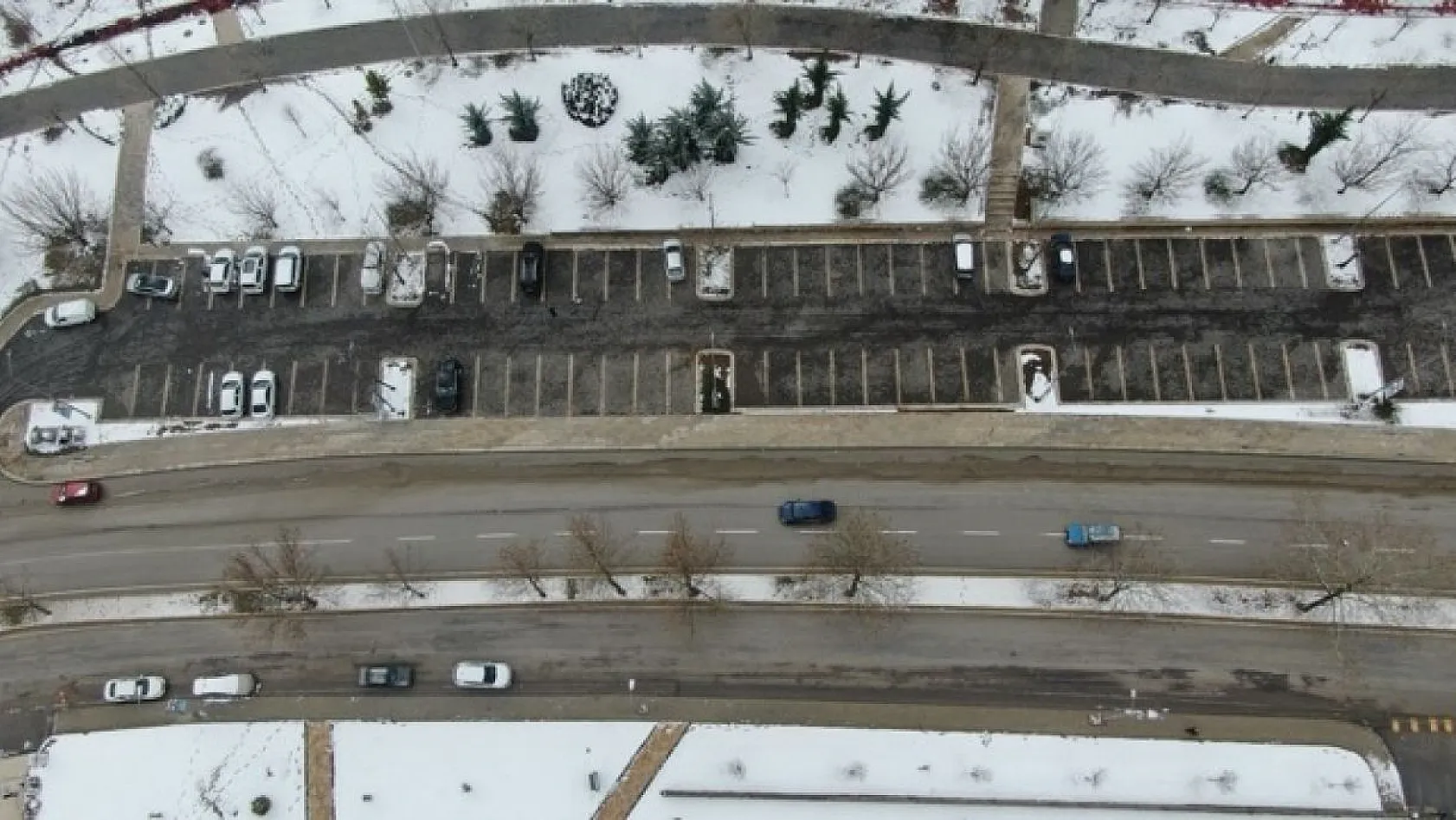 Elazığ'dan eşsiz kar manzaraları
