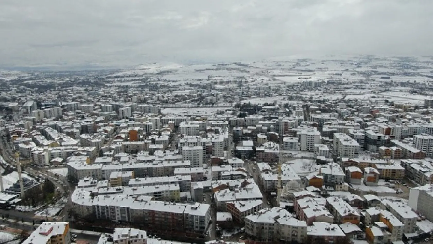 Elazığ'dan eşsiz kar manzaraları