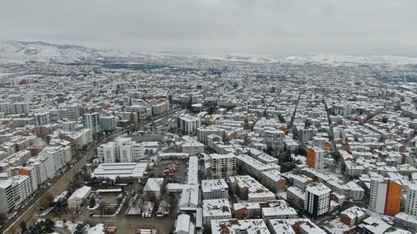 Elazığ'dan eşsiz kar manzaraları