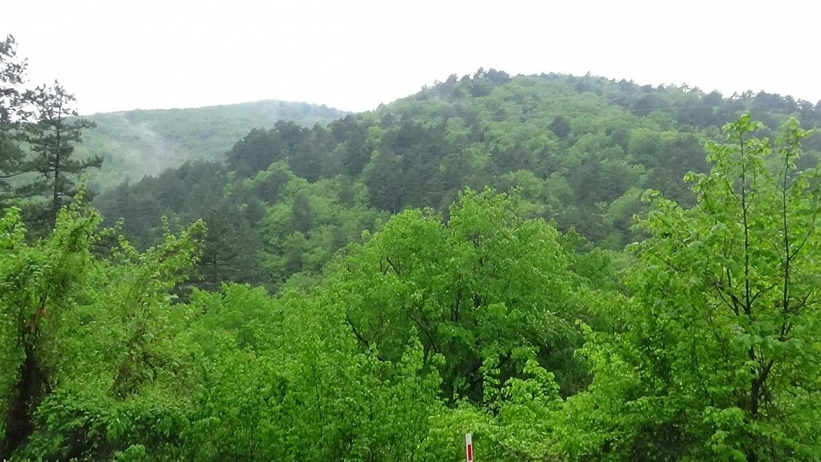 Kazdağları'nın eşsiz güzellikleri havadan görüntülendi