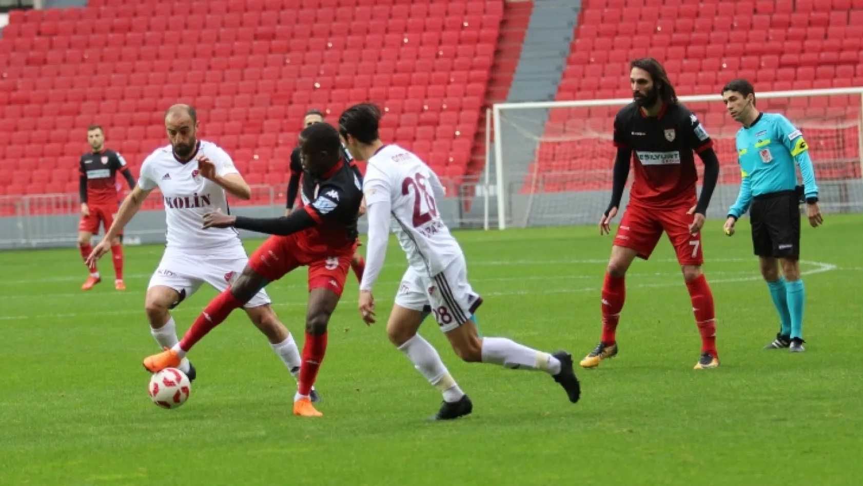 Samsunspor - Tetiş Yapı Elazığspor maçından fotoğraflar