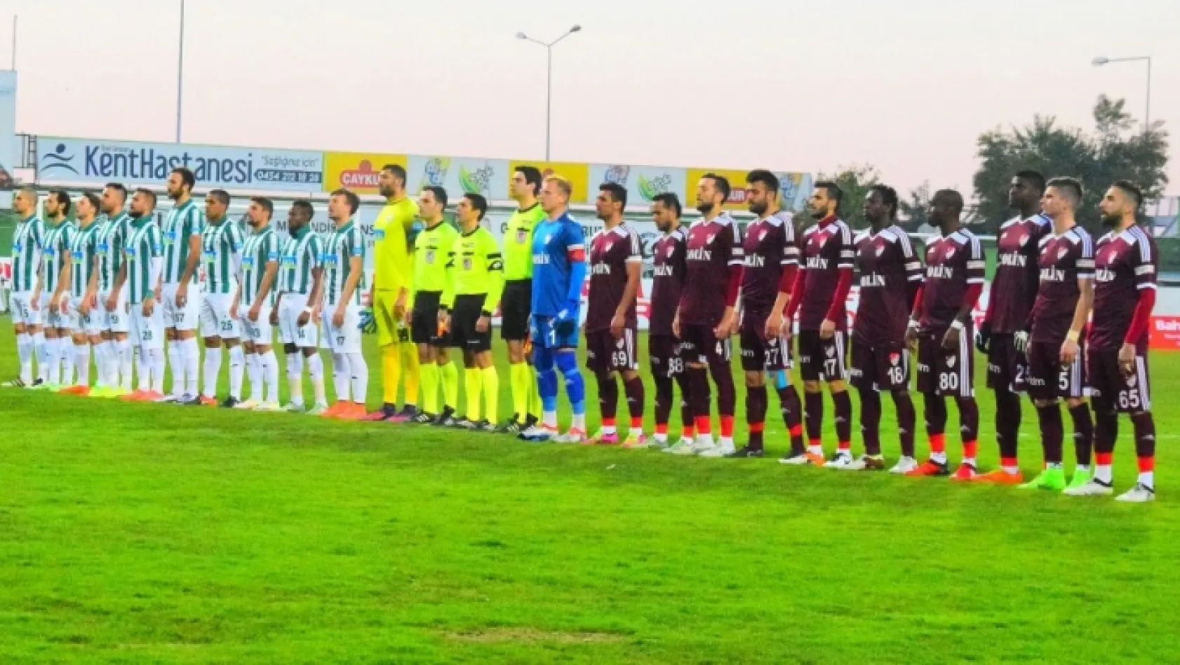 Giresunspor - Elazığspor maçının fotoğrafları