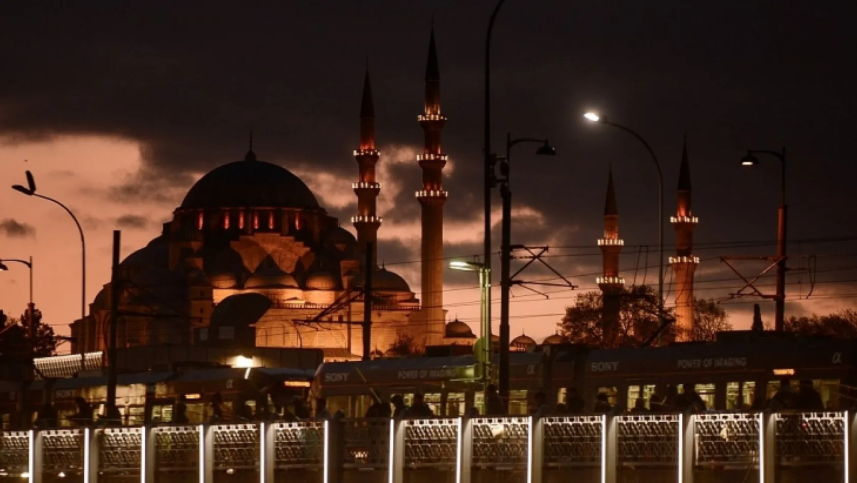 İstanbul'da gün batımı