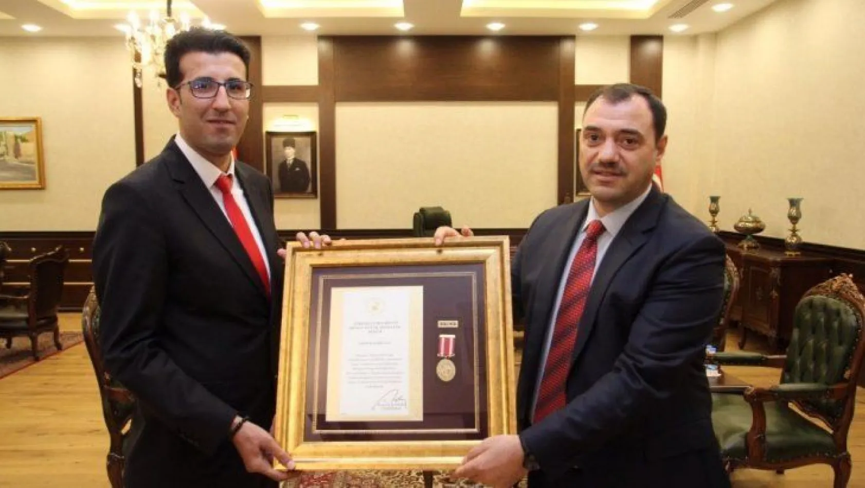 15 Temmuz gazilerine 'Devlet Övünç Madalyası'