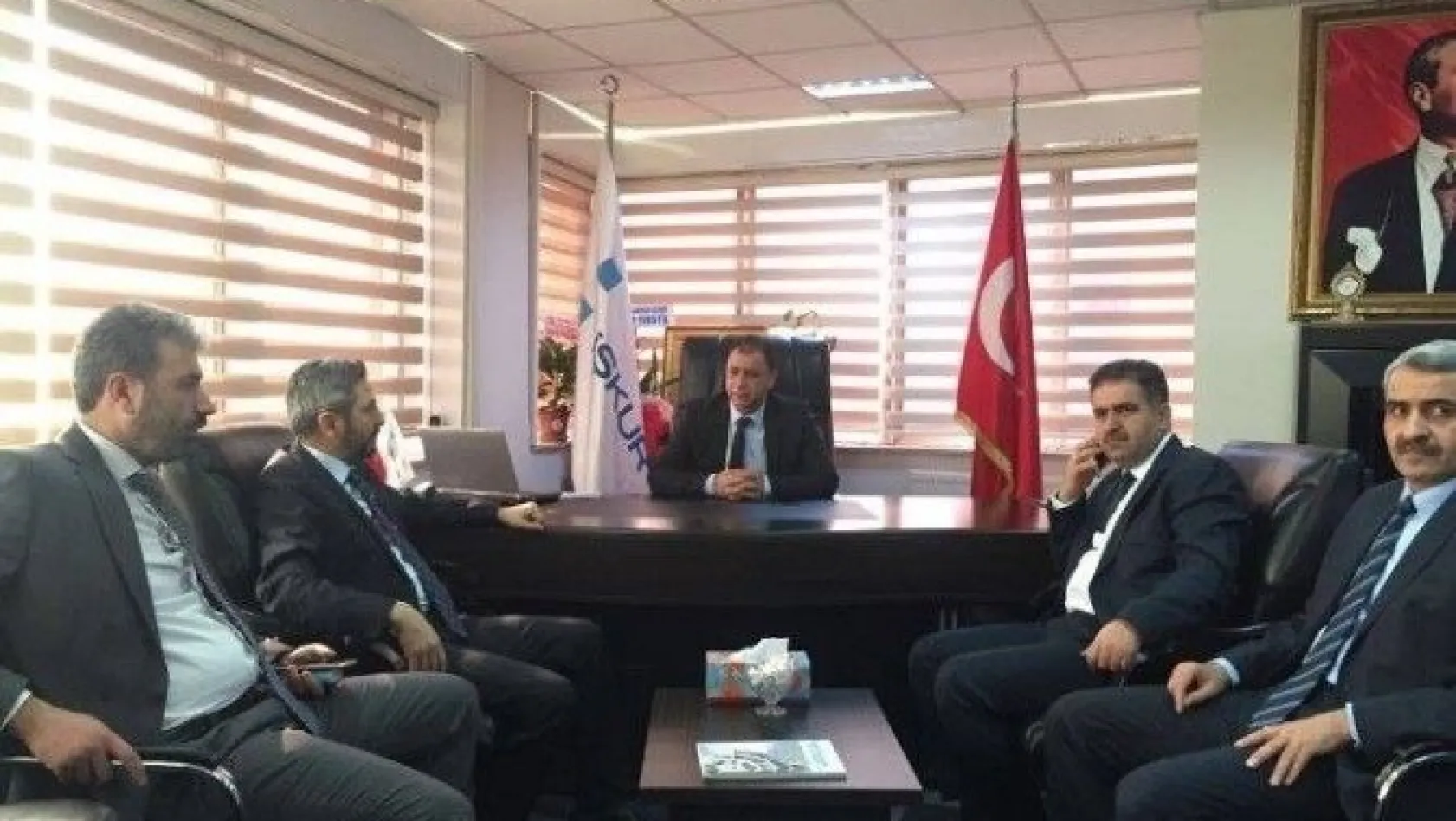 TBMM Başkan vekili Ahmet Aydın'dan İşkur'a ziyaret
