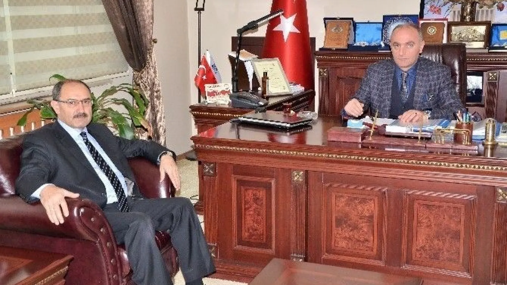 DAP Başkanı Adnan Demir'den ETSO'ya ziyaret
