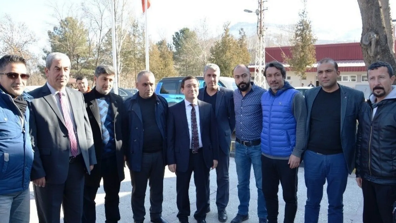 Rektör Kızılay'dan Evkur Yeni Malatyaspor'a moral desteği
