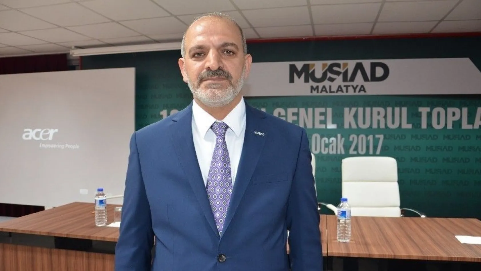 MÜSİAD Malatya Şubesinde başkan yeniden Hüseyin Kalan oldu
