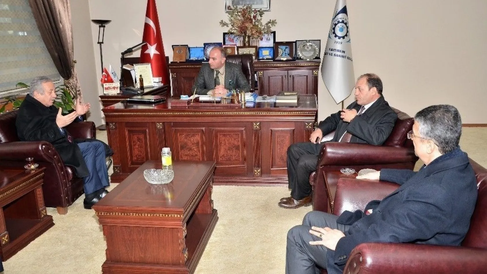 MHP Genel Başkan Yardımcısı Adan'dan ETSO'ya ziyaret
