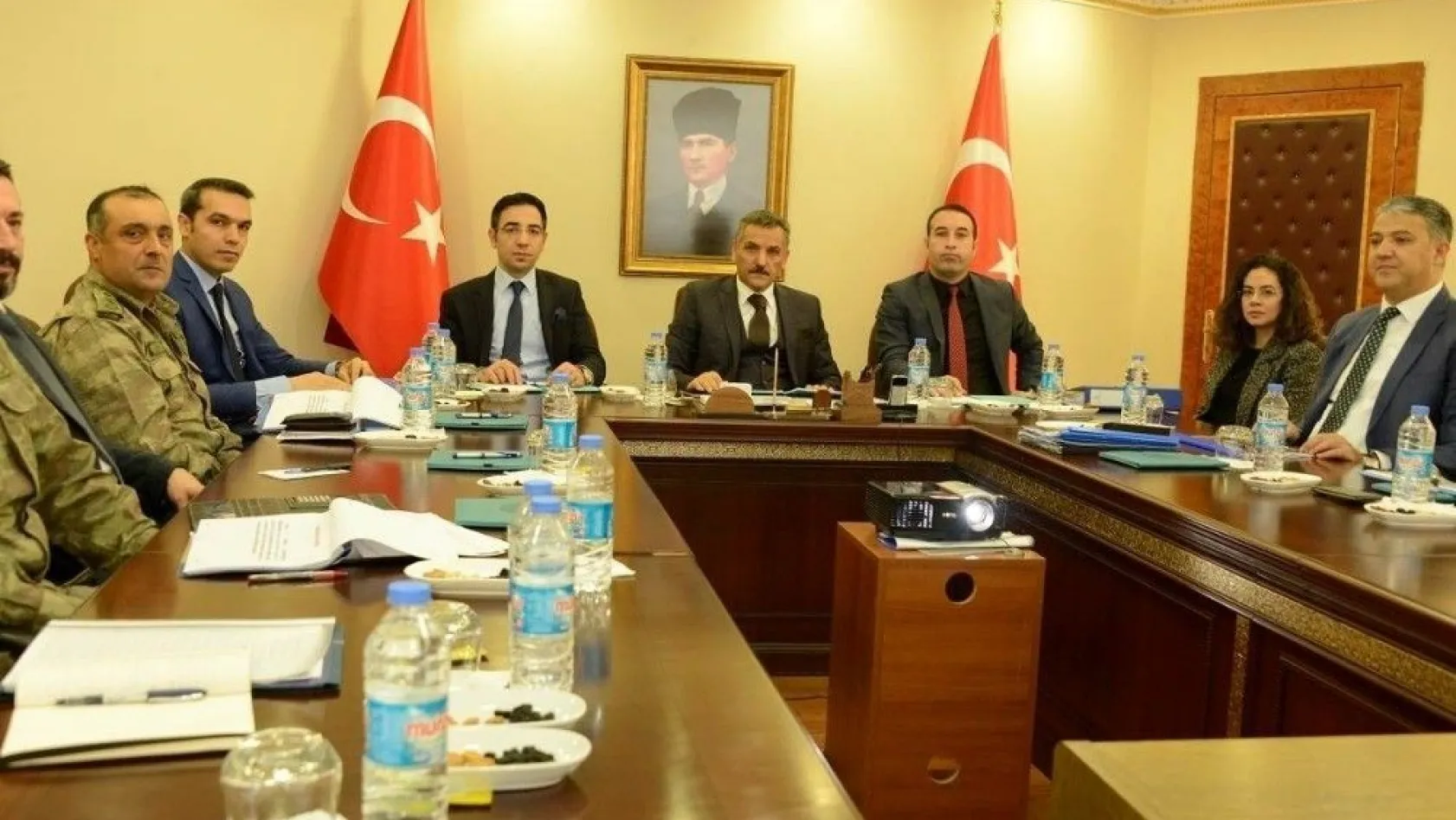 Tunceli'de seçim güvenliği toplantısı yapıldı