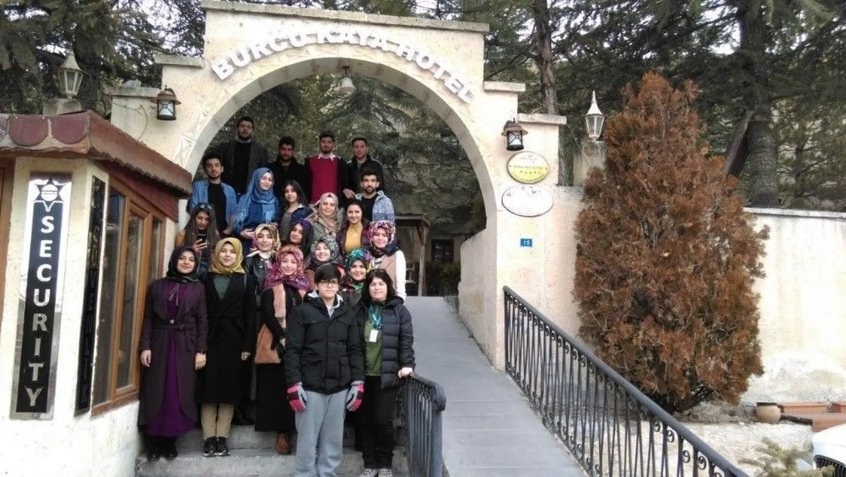 Üniversite öğrencileri Kapadokya ve Erciyes'i gezdi
