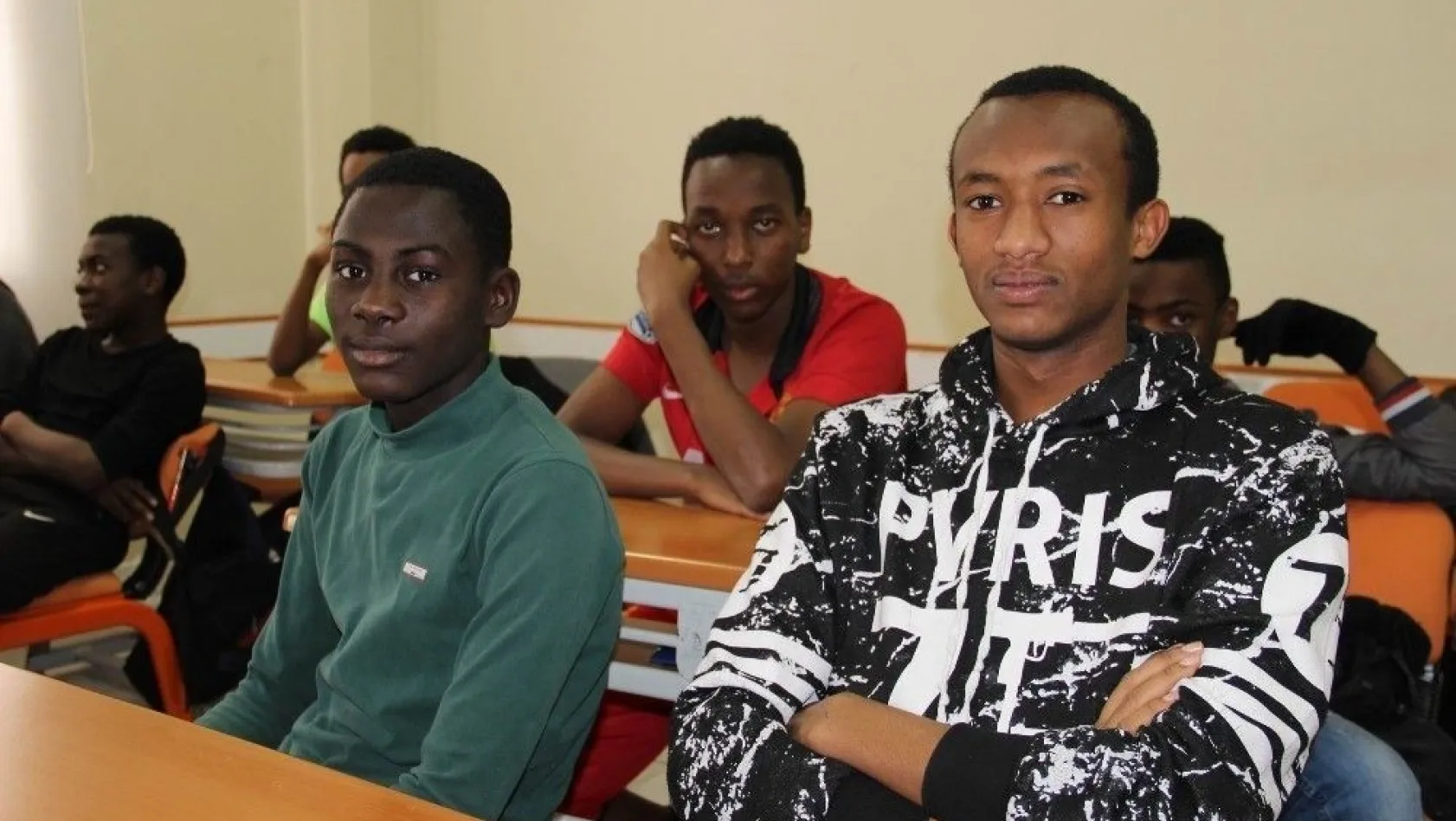 Afrikalı öğrenciler Sivas'ta eğitim görüyor
