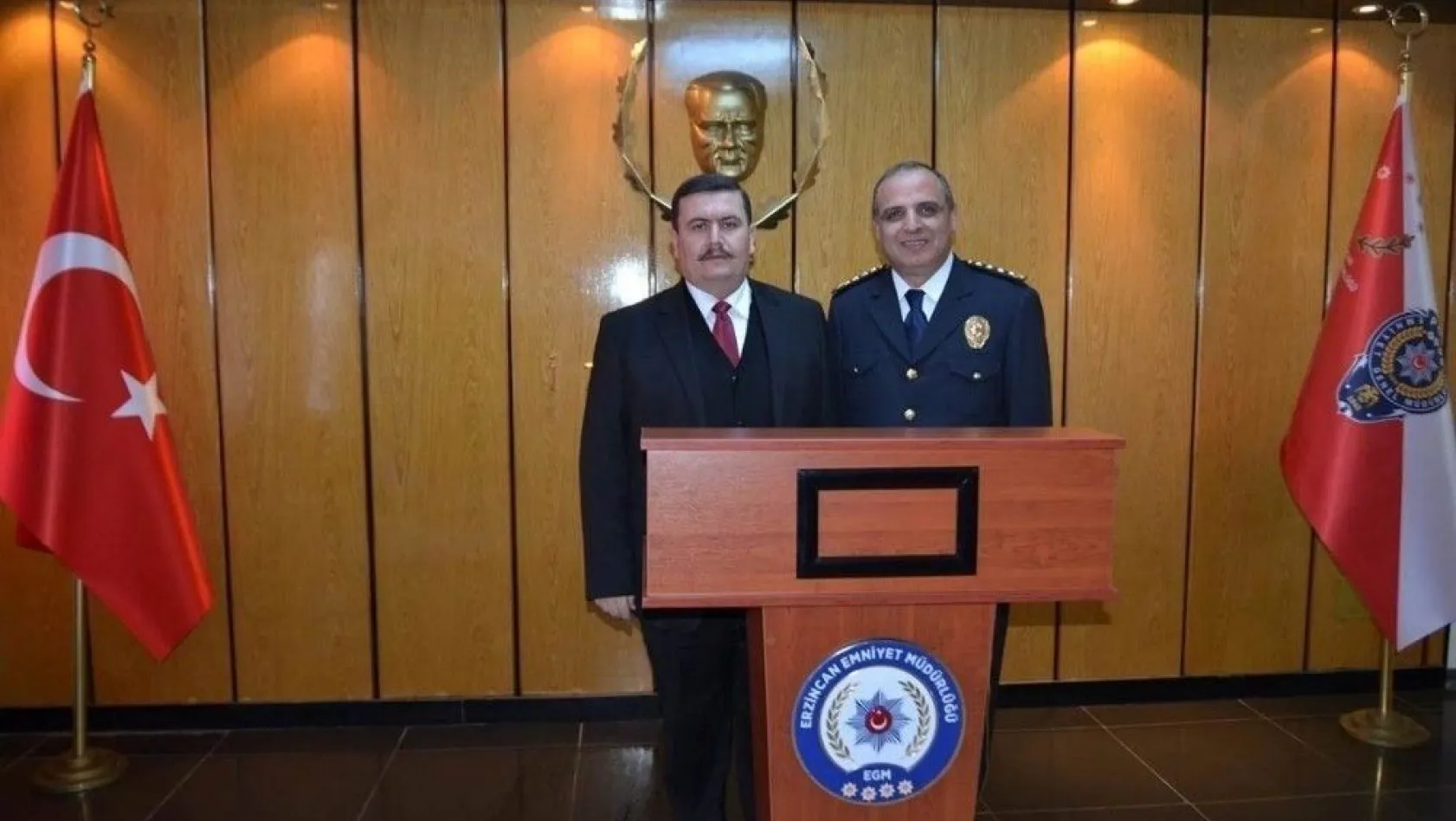 Vali Arslantaş, Erzincan Emniyet Müdürlüğünü ziyaret etti
