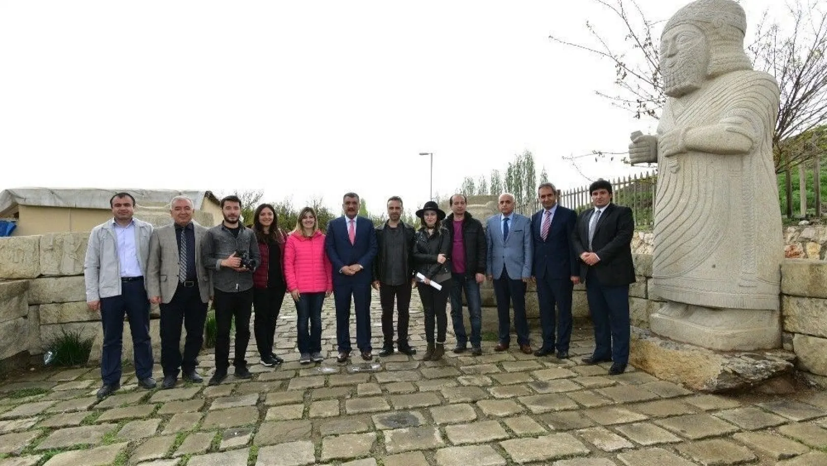 Başkan Gürkan şehre dokunanlar programının çekimlerine katıldı
