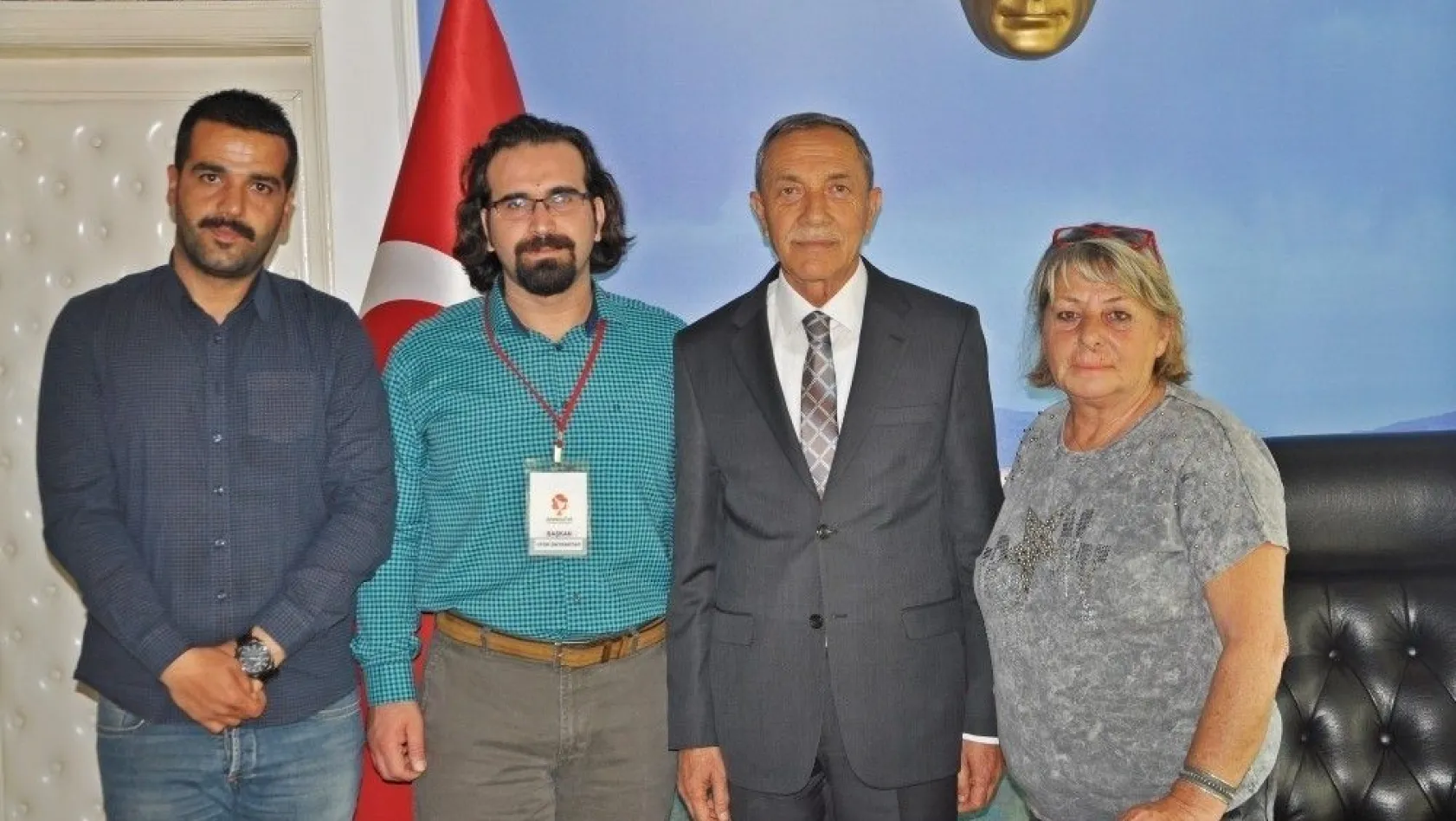 Haykonfed'en Başkan Özdemir'e ziyaret
