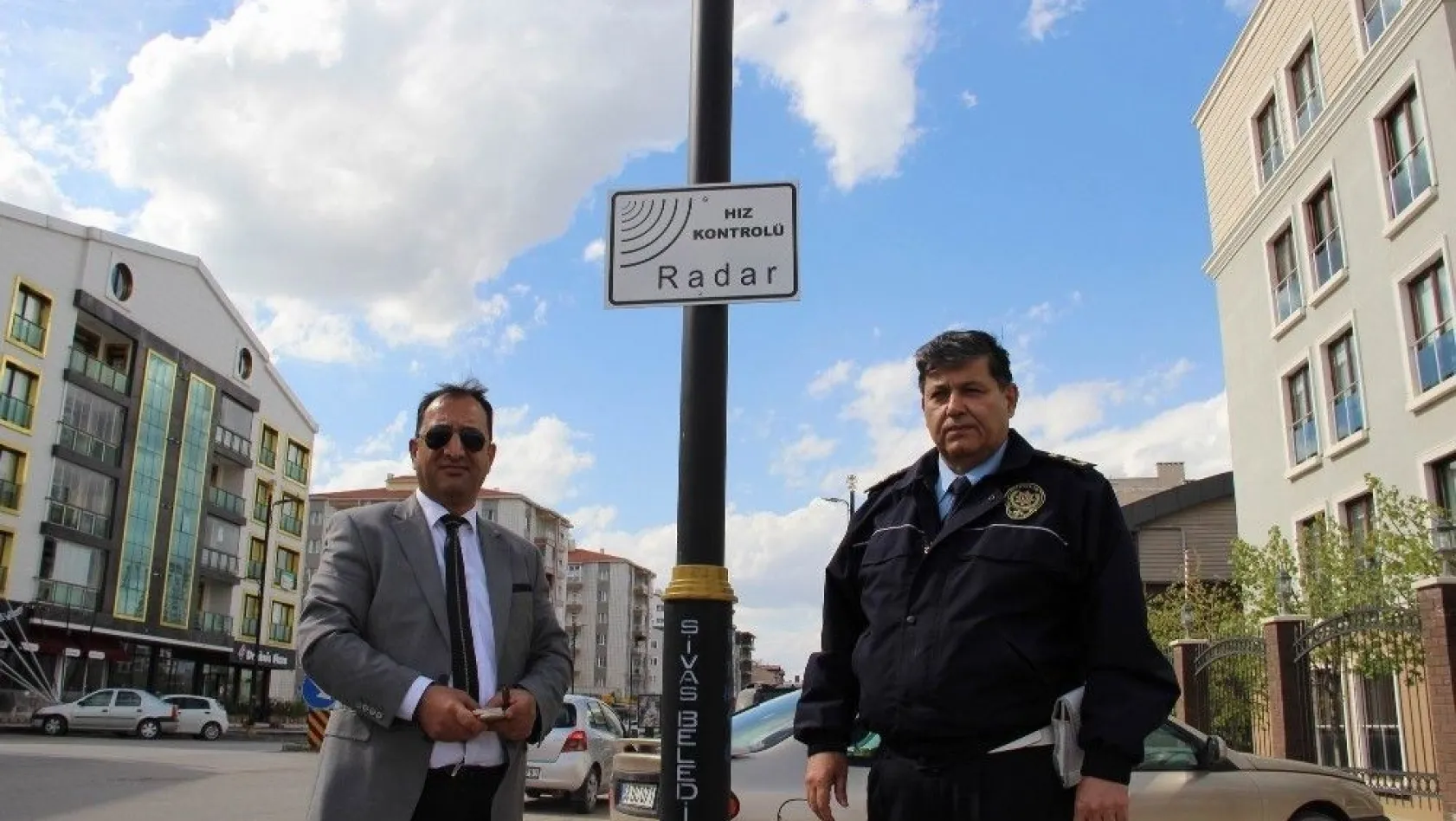 Sivas'ta trafikte sivil radar dönemi
