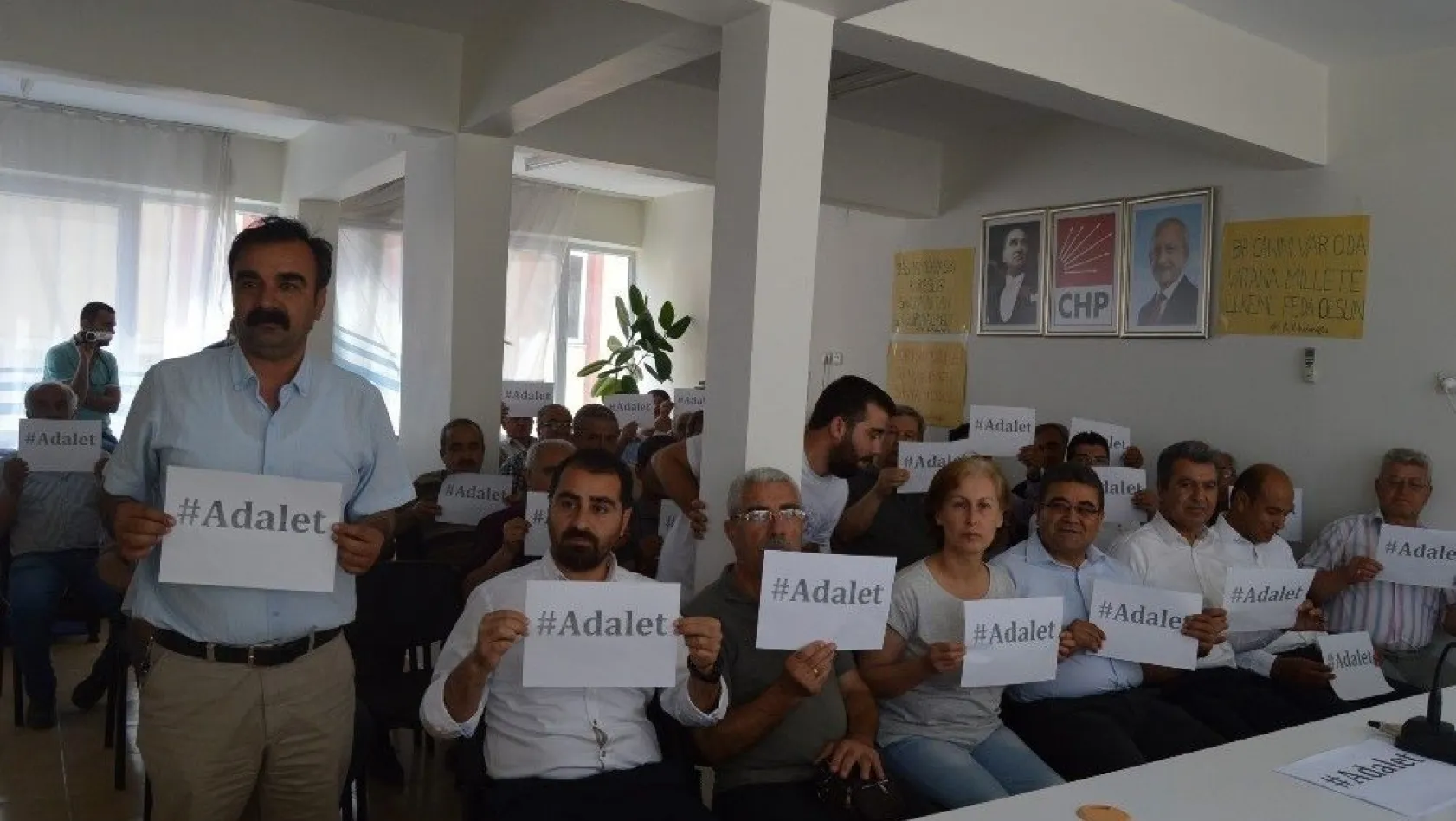Besni CHP'den Adalet Yürüyüşüne destek
