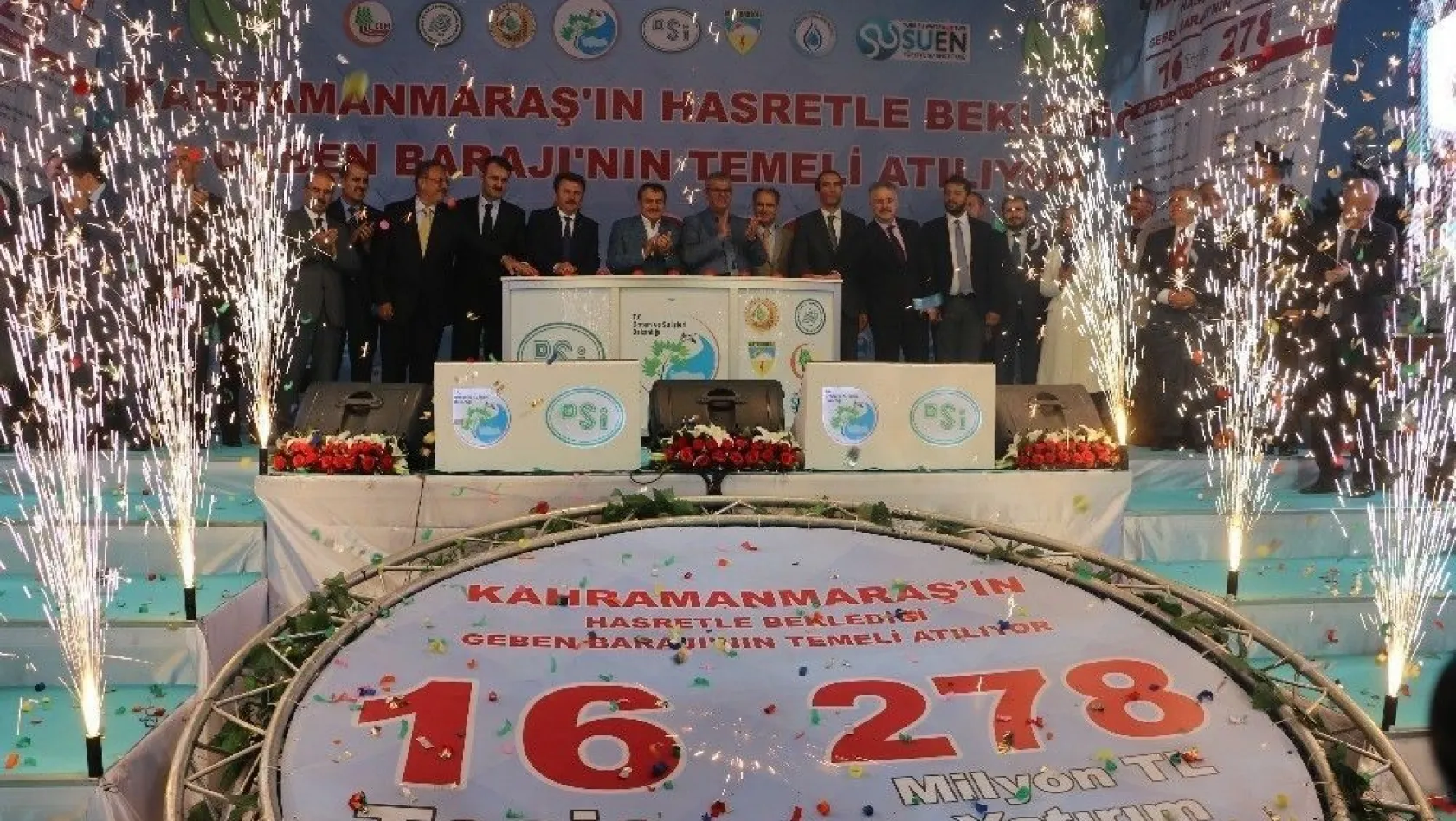Kahramanmaraş'ta 278 milyonluk 16 tesisin temeli atıldı
