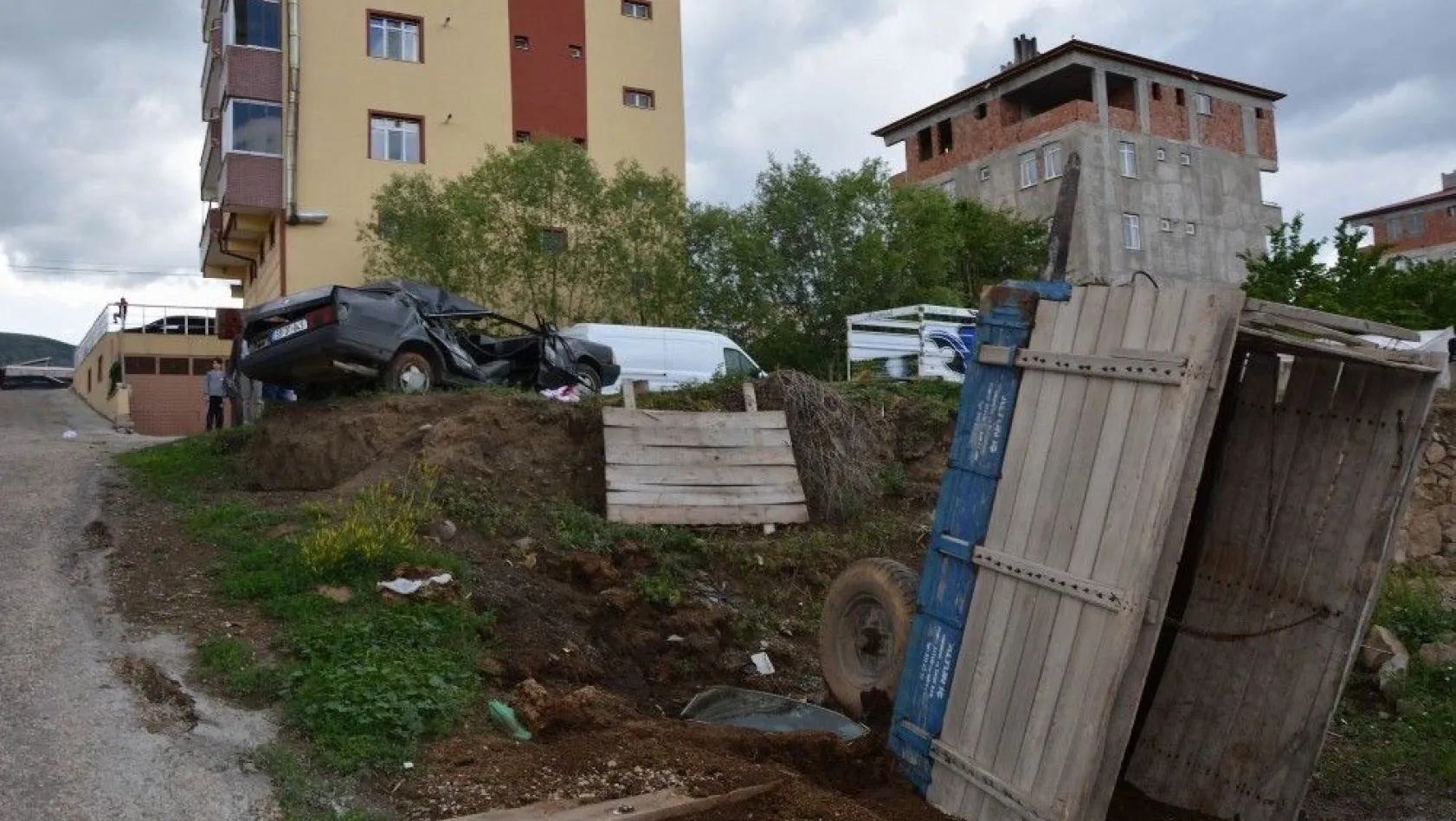 Sivas'ta trafik kazası: 1 ölü
