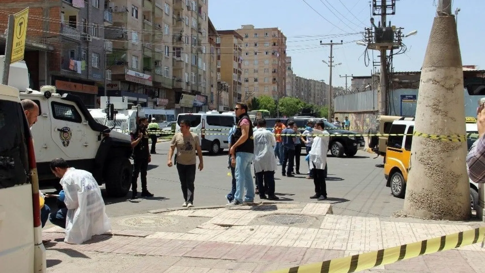 Diyarbakır'da silahlı kavga: 1 polis yaralandı
