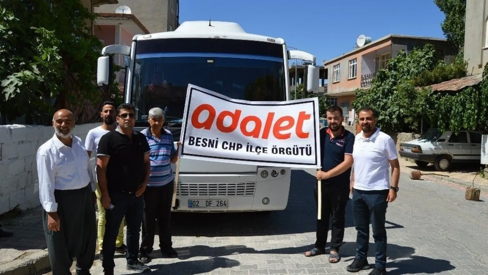 CHP Besni Teşkilatı yola çıktı
