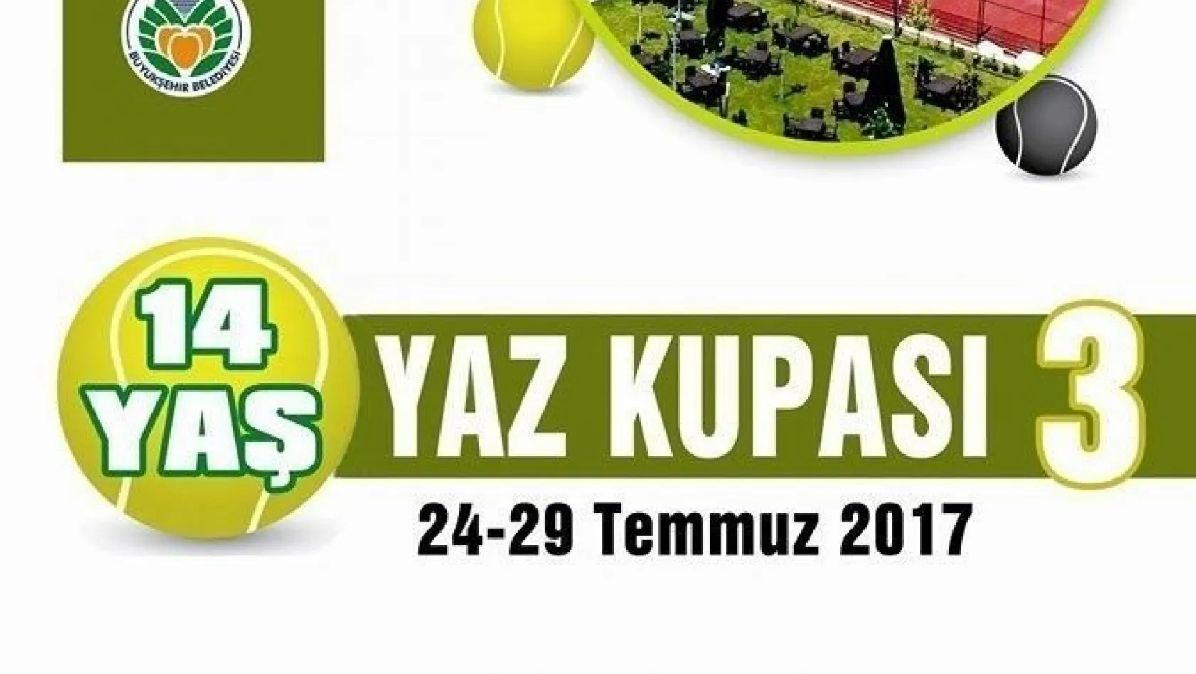 Malatya'da 14 Yaş Yaz Kupası Tenis Turnuvası düzenlenecek
