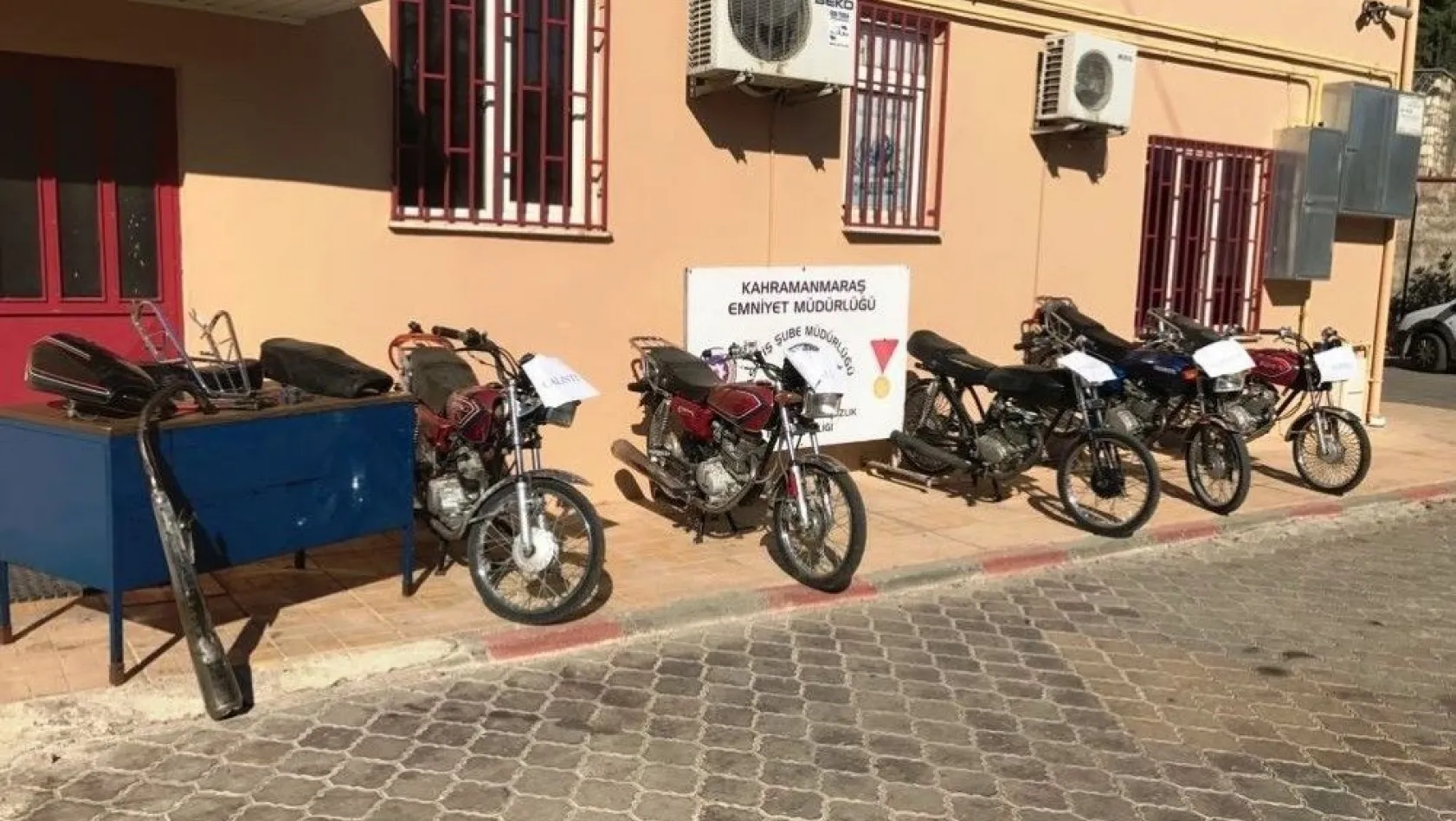 Kahramanmaraş'ta motosiklet hırsızlarına operasyon
