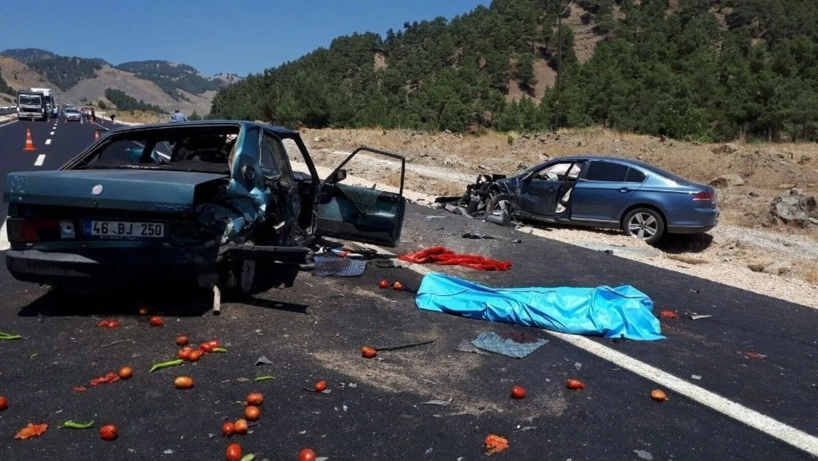 Kahramanmaraş'ta iki farklı kazada 2 kişi öldü, 3 kişi yaralandı
