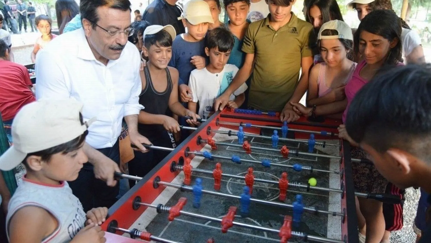 Başkan Atilla, Çocuk Yaz Kampı'nda çocuklarla buluştu

