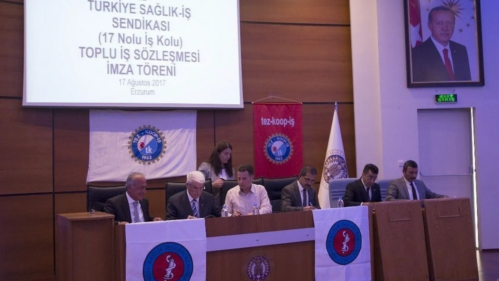 Atatürk Üniversitesi Toplu İş Sözleşmelerini İmzaladı
