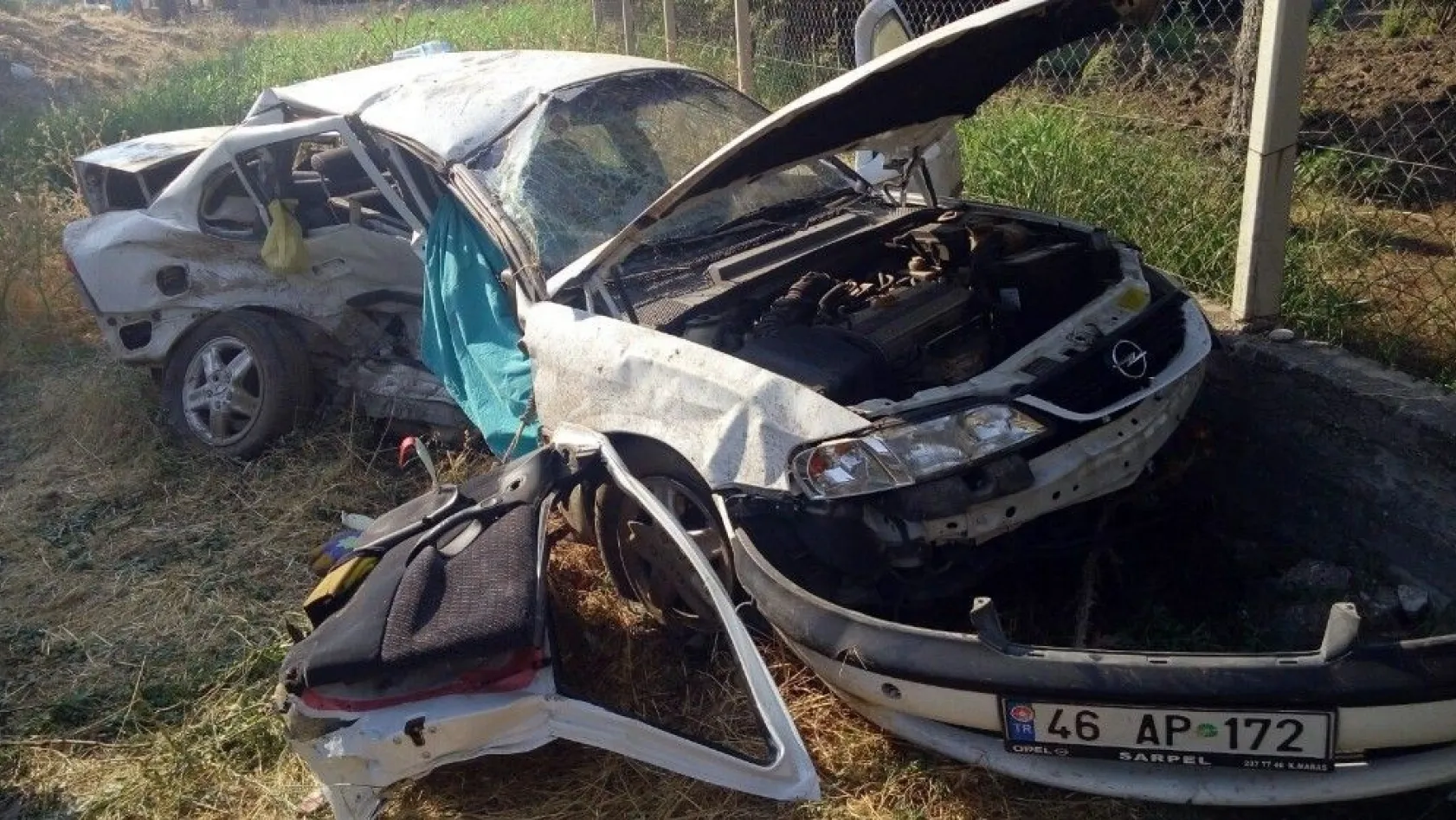 Kahramanmaraş'ta feci kaza: 1 ölü, 3 yaralı
